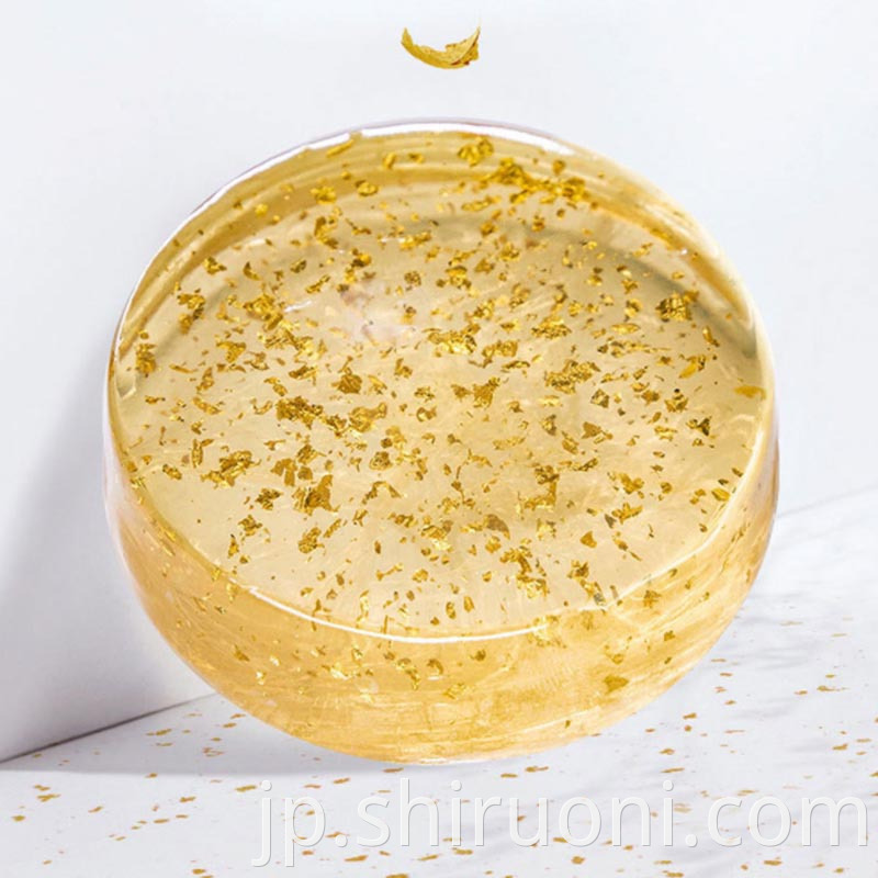 24k gold soap